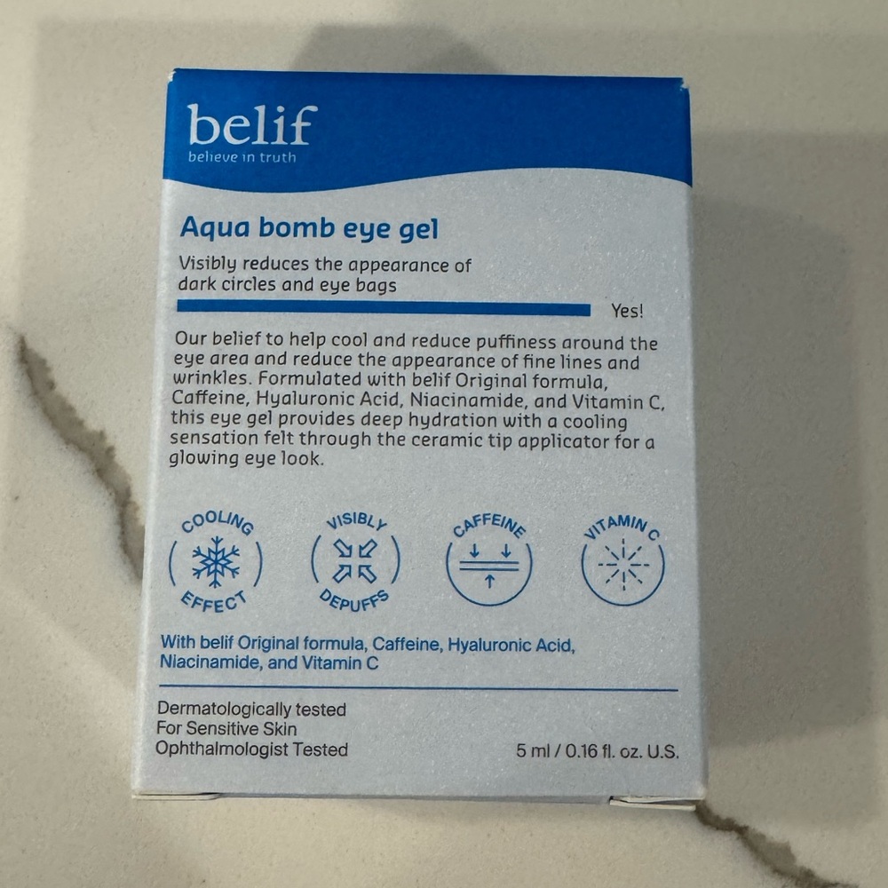🌸5/$25🌸 Belif aqua bomb eye gel